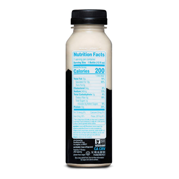 Koia Keto - Ready To Drink Plant Protein Keto Shake (12 Fl Oz) - Cake Batter - Dr. Axe Ketogenic Diet Approved, C8 MCT Oil, Low Net Carbs, Dairy Free, Gluten Free, Soy Free, Non GMO, Kosher, Vegan