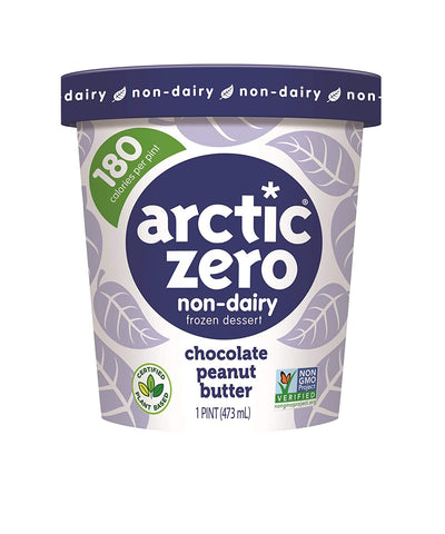 Arctic Zero, Non-Dairy Desserts, Chocolate Peanut Butter, 16 oz (Frozen)