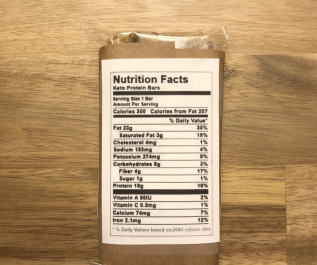 KetoGenius Keto Protein Bar