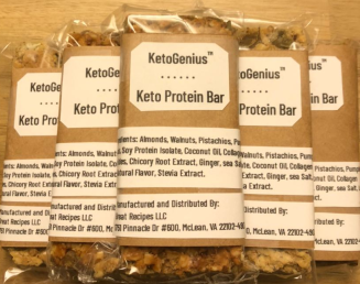 KetoGenius Keto Protein Bar