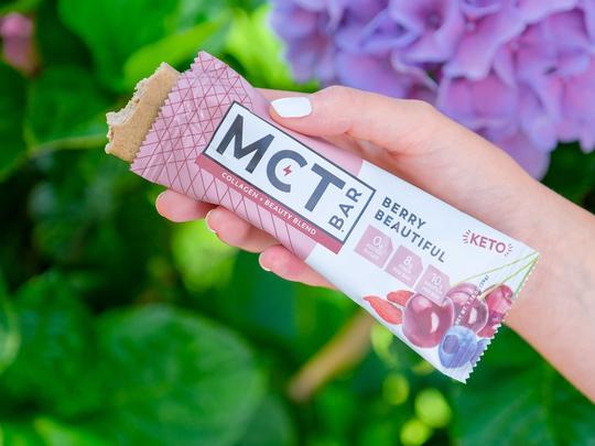 MCTBar Keto Protein Bar - Berry Beautiful